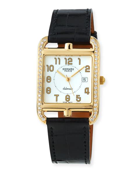 hermes cape cod watch gold|hermes cape watch.